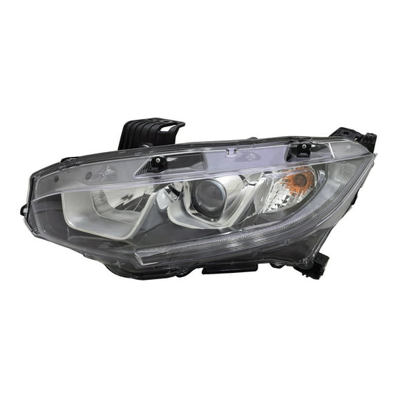 KAI New OEM Replacement Driver Side Headlight Assembly, Fits 2016-2020 Honda Civic Coupe