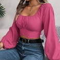 thumbnail image 5 of Women's Casual Sleeve Tie Waist Chiffon Shirt With Navel Top Short Sleeve Athletic Shirt Womens Striped Tee Shirts Short Sleeve Girls Shirts Long Sleeve Tee Shirt Women Graphic Women Shirt Summer, 5 of 7