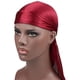thumbnail image 2 of Paquete De 3 Diademas Durag Suaves Y Sedosas Con Cola Larga Para Hombres Biker Headwear Con Gorro, 2 of 8