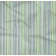 thumbnail image 4 of oneOone Organic Cotton Poplin Twill Fabric Multicolor Stripe Printed Fabric 1 Yard 42 Inch Wide, 4 of 4