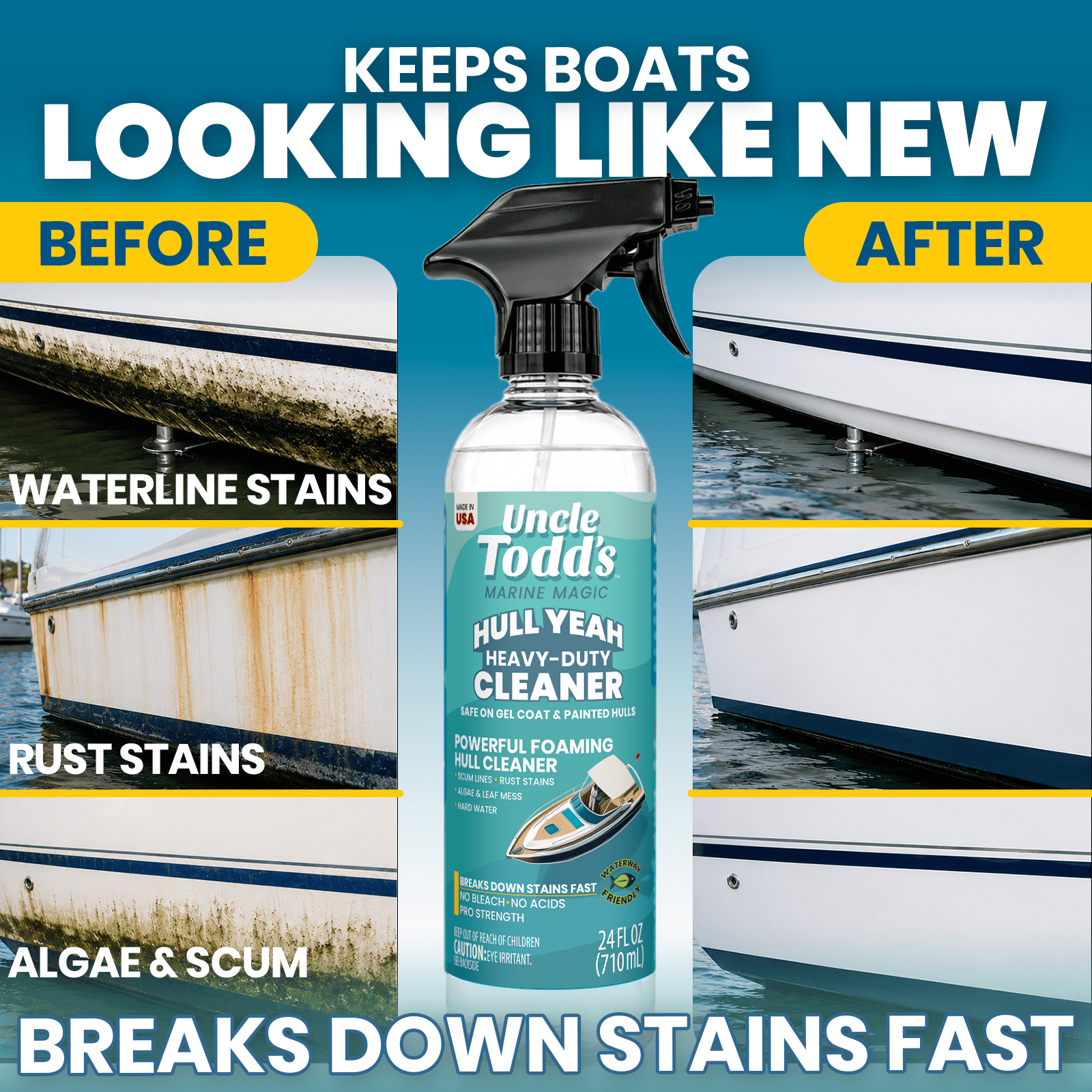 Uncle Todd's Hull Yeah Heavy Duty Cleaner