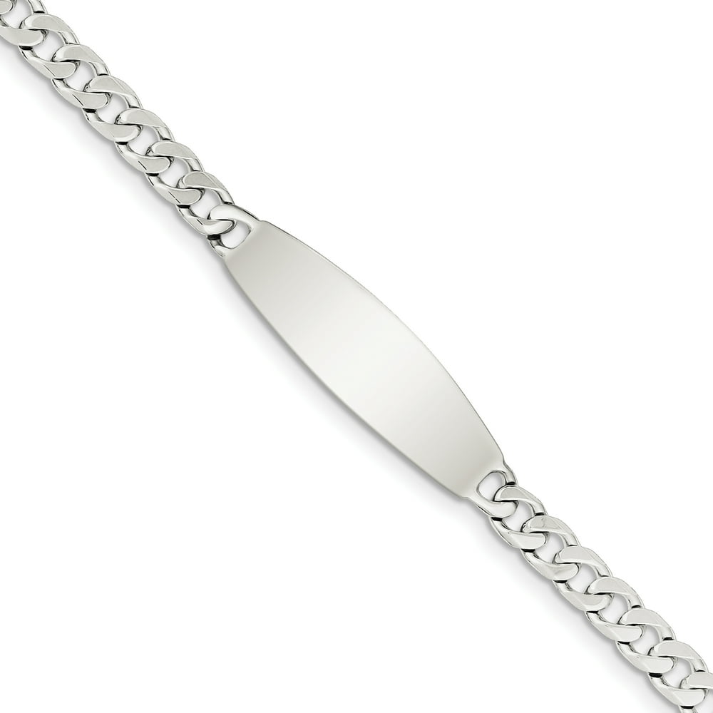 Sterling Silver ID Bracelet