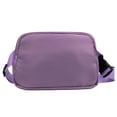 thumbnail image 2 of Fanny Pack Pouch Purse Adjustable Strap Waist Bag for Outdoor Hiking Walking Violet, 2 of 8