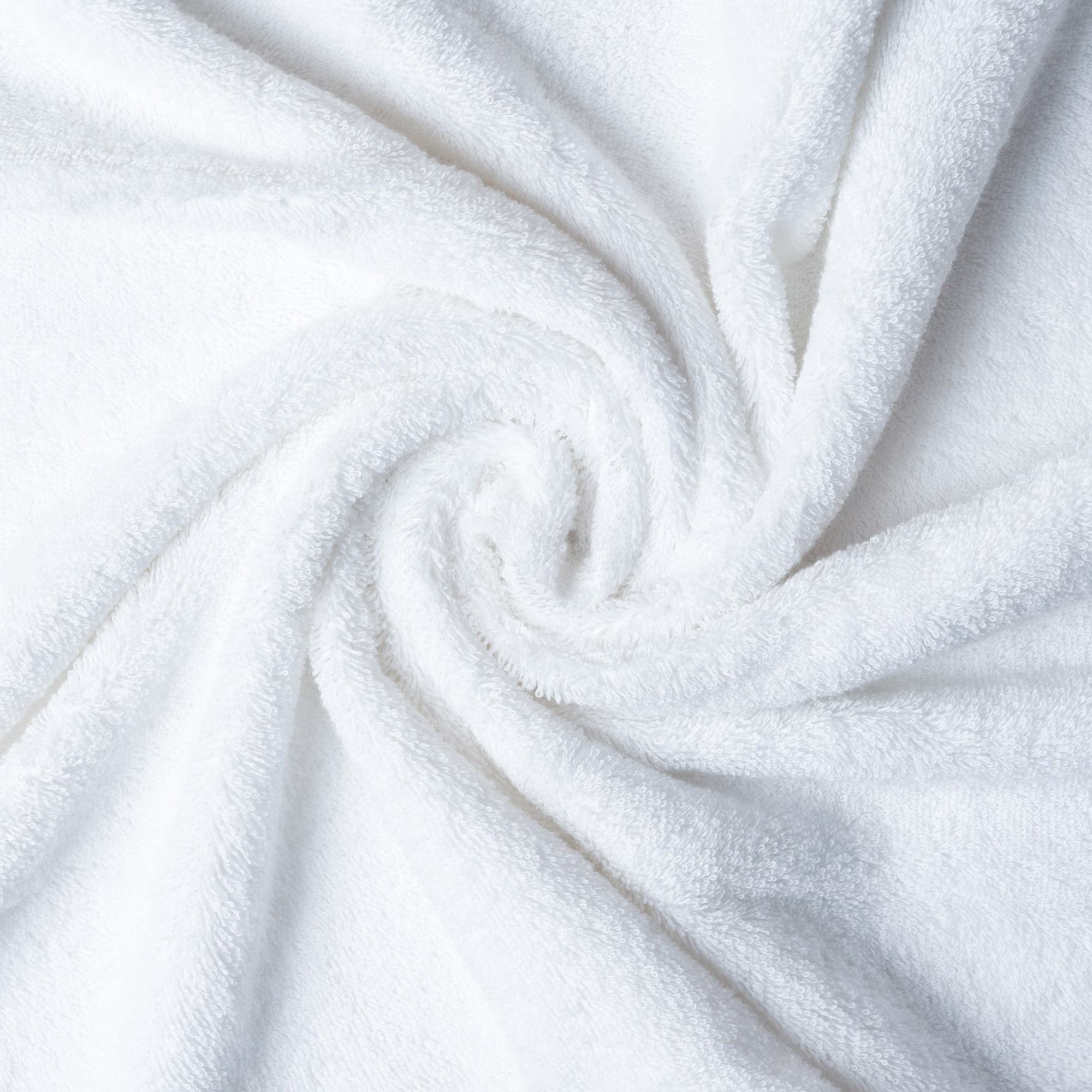 Melissa Linen 2 Count Hand Towels 20 x 35 inches  Face Towels for bathroom in White