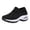 Clear, variant on Women's Casual Slip‑On Sock Sneakers Breathable Fly‑Knit Air Cushion Platform Walking Shoes Non‑Slip Wedge Fashion Sports Shoes Comfortable Outdoor Sports Shoes Running Hiking 2026 Shoes