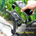 thumbnail image 3 of Mobile Phone Bracket For Bicycle, Mobile Phone Bracket For Motorcycle, Suitable For Handlebar, Bicycle Bracket-Youyou, 3 of 4