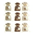 thumbnail image 3 of 9Pcs Drawstring Sachet Bags Empty Hanging Fragrance Bags Car Pendants, 3 of 4