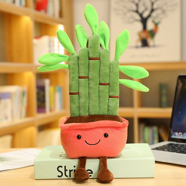 Creative Succulent Plant Decoration Plush Fun Simulation Potted Office Home Decoration-SinKeeU