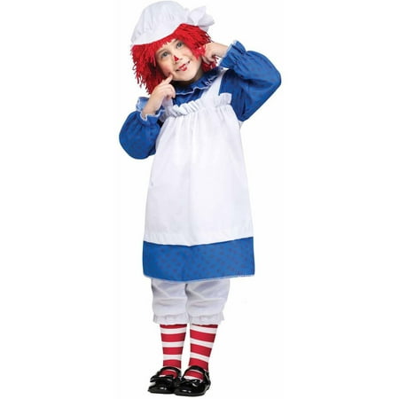 Raggedy Ann and Andy Ann Girls' Toddler Halloween Costume