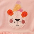 thumbnail image 3 of Yidarton European And American Style Children's Dress Cartoon Round Neck Girls Long Sleeve Princess Dress Mesh Cute Children's Dress 3T, 3 of 7