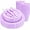 Solid Purple, variant on 150 Pieces Pink Plastic Plates Disposable - Pink Dinnerware Set Include 25 Dinner & 25 Salad Plates 25Forks 25Knives 25Spoons 25 Cups for Baby Shower/Bridal Shower
