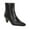 Black Leather, variant on Women's Taupe Suede Alexandria Ankle Boots 7M