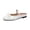 White, variant on IEMIEMIEM Ballet Flats for Women Comfortable Slip On Non-Slip Bow Soft Mary Jane Walking Party Fashion Dress Shoes Sky Blue 5.5 Wide