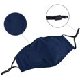 thumbnail image 4 of Máscara protectora reutilizable en 5 capas, lavable y duradera con clip nasal insertado, máscara protectora para uso diario, azul JAMW Sencillez, 4 of 5