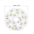 thumbnail image 2 of Uxcell 9W 120lm 6000-6500K 58mm 27-30VDC COB LED Light Chip Beads Energy Saving Bulb White 4 Pack, 2 of 5