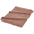 thumbnail image 1 of Greek Key Egyptian Cotton 900 GSM 2-Piece Bath Mat Set Mocha, 1 of 1