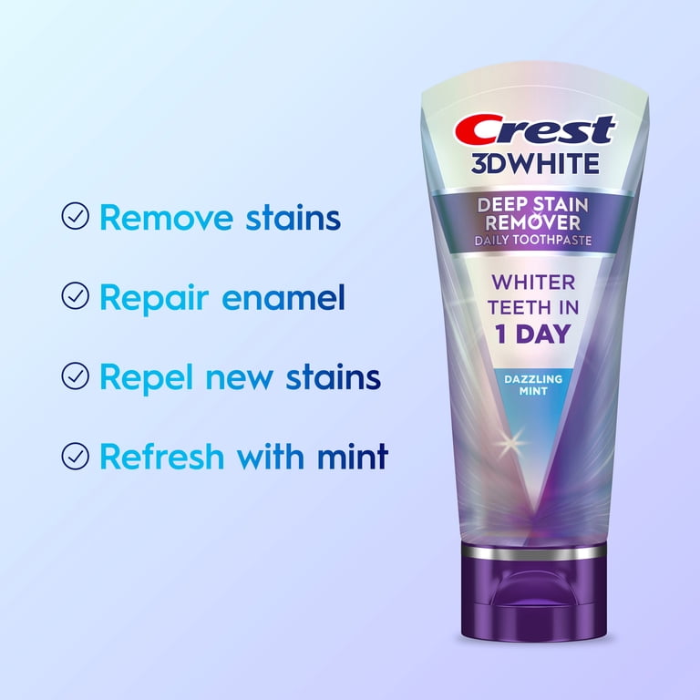 Crest Toothpaste, 3DWhite Brilliance Deep Stain Remover Dazzling