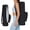 Black, variant on RibRave Puffy Yoga Mat Bag Yoga Gym Bags for Women Men, Full-Zip Pilates Bag with Wet Pocket & Side Zip Drawstring Pocket Fits Tumblers with Handle, Yoga Mat Storage for Carrier Quick Access