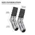 thumbnail image 3 of Athletic Socks Pancreatic Cancer Awareness Flag Sport Running Calf Socks Crew Socks for Men Women, 3 of 7
