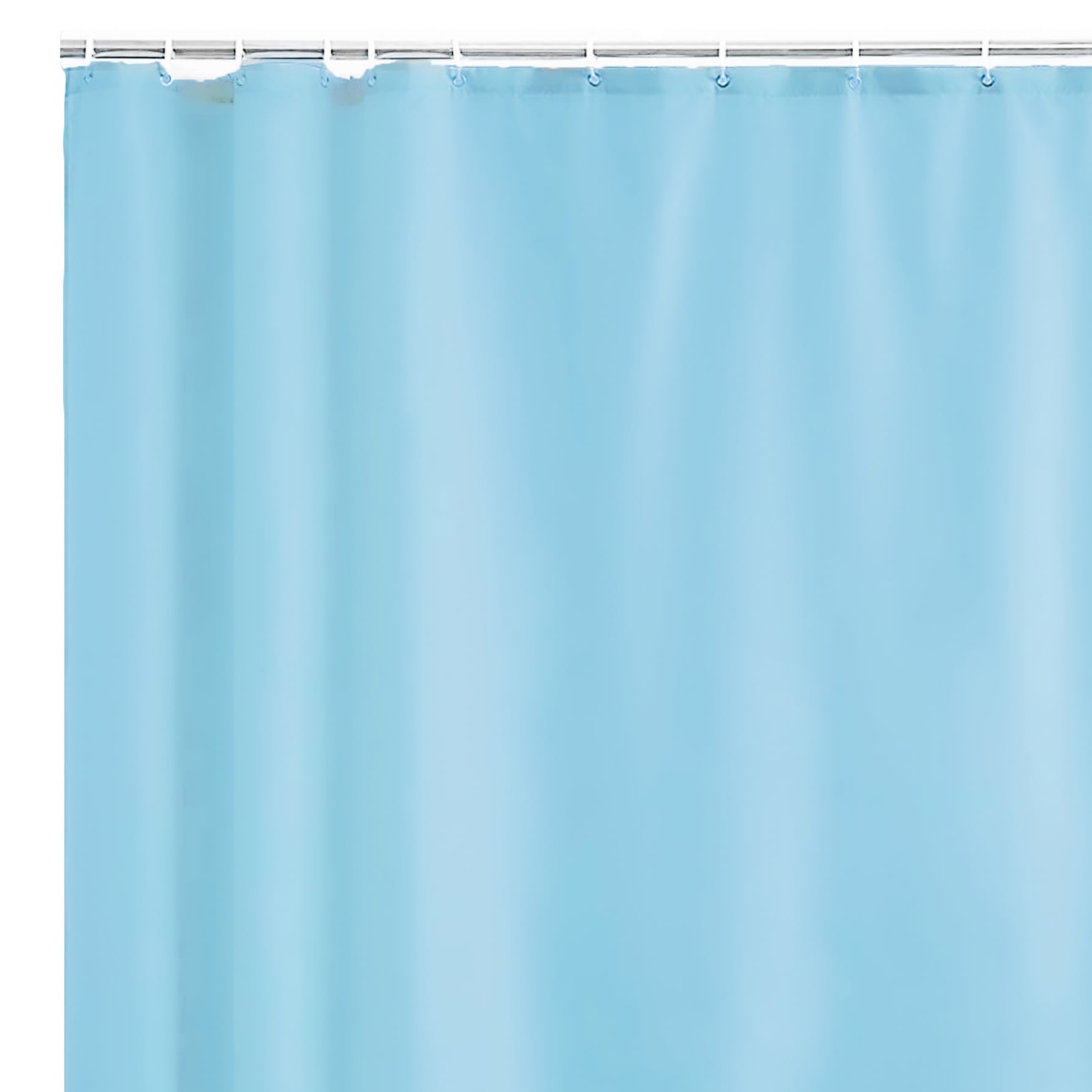 Soft NonToxic PEVA Shower Curtain Liner with and Metal