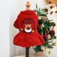thumbnail image 6 of Christmas Dog Clothes - Christmas Pet Dress Puppy Dog Cat Winter Warm Coat Costume Princess Decoration Apparel, 6 of 6