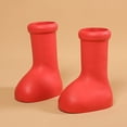 thumbnail image 1 of Zapatos de moda rojos Botas de fiesta de punta redonda de color sólido Decoraciones de cosplay antideslizantes FLhrweasw Nuevo, 1 of 9