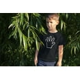 thumbnail image 3 of Fifth Birthday 5 Years Old Hand Shirt 5th Birthday Outfit for Boys and Girls Black Shirt 5-6, 3 of 4