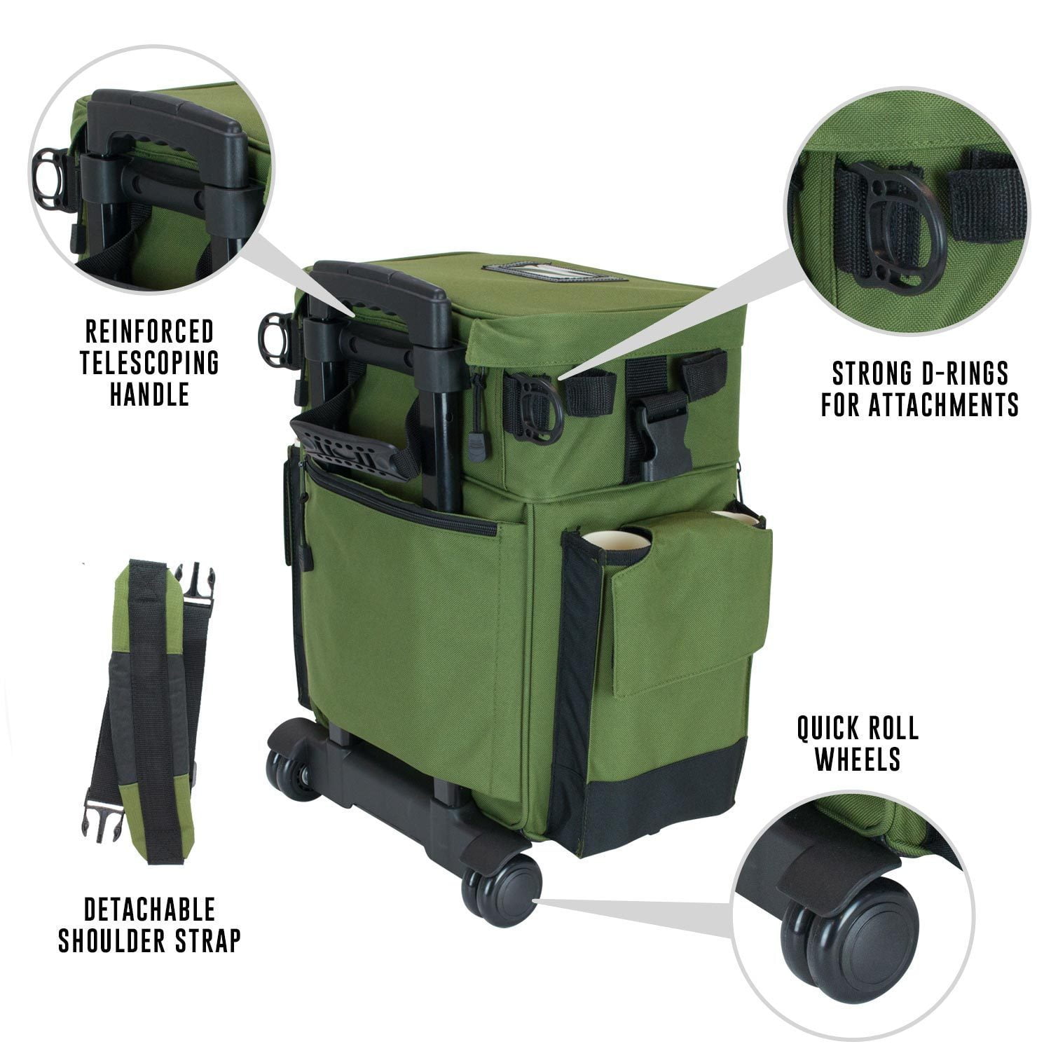 elkton outdoors rolling tackle box