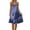 Dark Blue, variant on Posijego Women's Satin Nightgowns Sleeveless Nightdresses Camisole Dresses Ruffled Pajama Dresses Sleepwear Loungewear