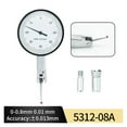 thumbnail image 2 of 0.01mm 0-0.8mm Dial Test Indicator Dial Neutral Indicator Dial Gauge Indicator Professional Lever Meter Tool ,Accurate Readings, 2 of 6