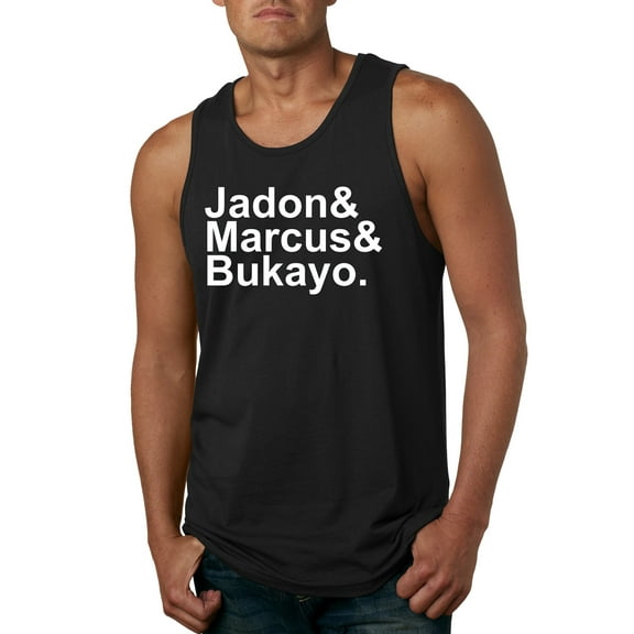 Wild Bobby, Jadon & Marcus & Bukayo, Sports, Men Graphic Tank Top, Black, Small