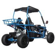 X-Pro Rover 110cc Gas Go Kart with Automatic Transmission w/Reverse, LED Headlights, Big 16 Wheels!