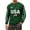 Army Green, variant on Men's Usa Flag Waffle Sweatshirts Waffle Usa Flag American Crewneck Pullover 250Th Anniversary 1776-2026 Sweatshirt Orange XXXL
