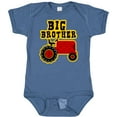 thumbnail image 3 of Inktastic Red Tractor Big Brother Boys Baby Bodysuit, 3 of 5