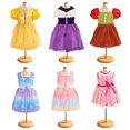 thumbnail image 5 of Lilian&Gema American 18 inch Doll Clothes and Accessories, 18" Girl Doll Princess Costumes Dress, 6 pcs Doll Clothing Gifts for Girl Kids, 5 of 8