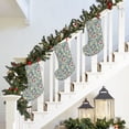 thumbnail image 5 of Lsque Rose Flowers Pattern 18 Inch Christmas Stockings, Festive Holiday Stocking for Christmas Decorations Holiday Decor, 5 of 8