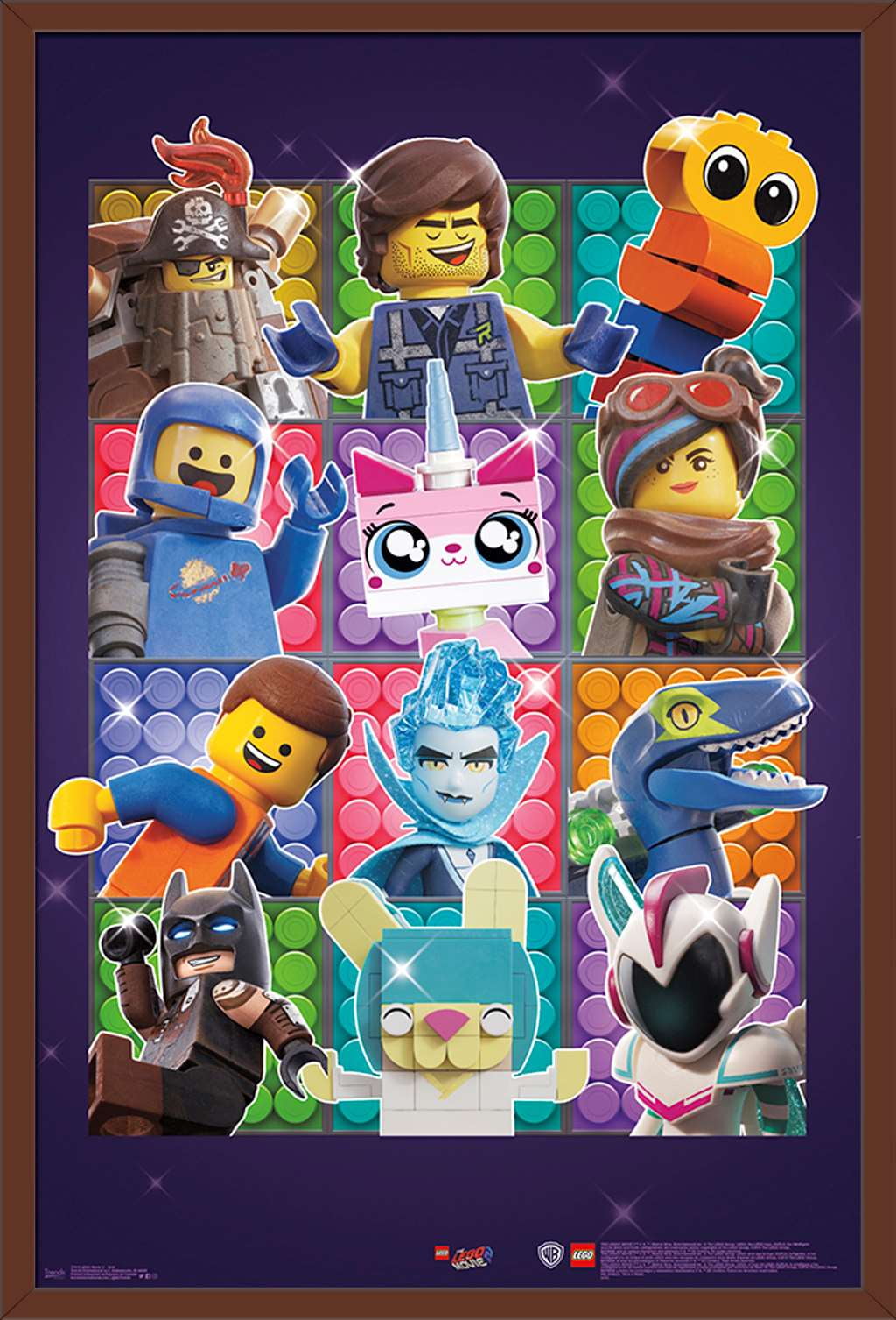 Lego Movie 2 Grid Poster