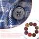 thumbnail image 3 of Minnieouse Paquete de 100 botones de mezclados 2 agujeros sujetadores de estilo Vintage forma de cuenco botón para manualidades DIY para coser Accesorios de disfraces 20mm Minnieouse AP010968-02, 3 of 6
