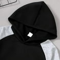thumbnail image 4 of Tiijoy Big Boys Outfits Colorblock Long Sleeve Hoodie and Pants Tracksuit, Sizes 9-10, 4 of 7