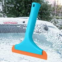 All Purpose Silicone Squeegee for Car Glass Cleaning Long Handle Small Squeegee for Windshield Ideal for Door and Bathroom Use