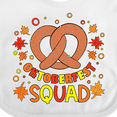 thumbnail image 4 of Inktastic Oktoberfest Squad Fall Leaves Pretzel Boys or Girls Baby Bib, 4 of 4