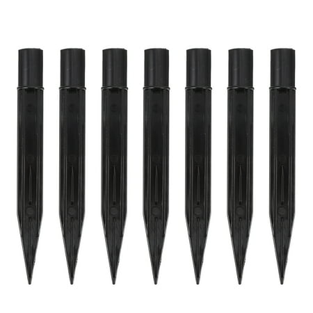 10pcs Garden Lamp Stake Accessory Plastic Solar Lights Spikes Replacement Candy Cane Stakes