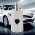 thumbnail image 1 of Conector De Sensor De Presión De Aceite, Adaptadores De Sensor De Presión De Aceite De Acero Inoxidable De 1/8 Pulgadas Para Reemplazo De Accesorios De Automóvil Para Hyundai ANGGREK BSPT Tee, 1 of 8