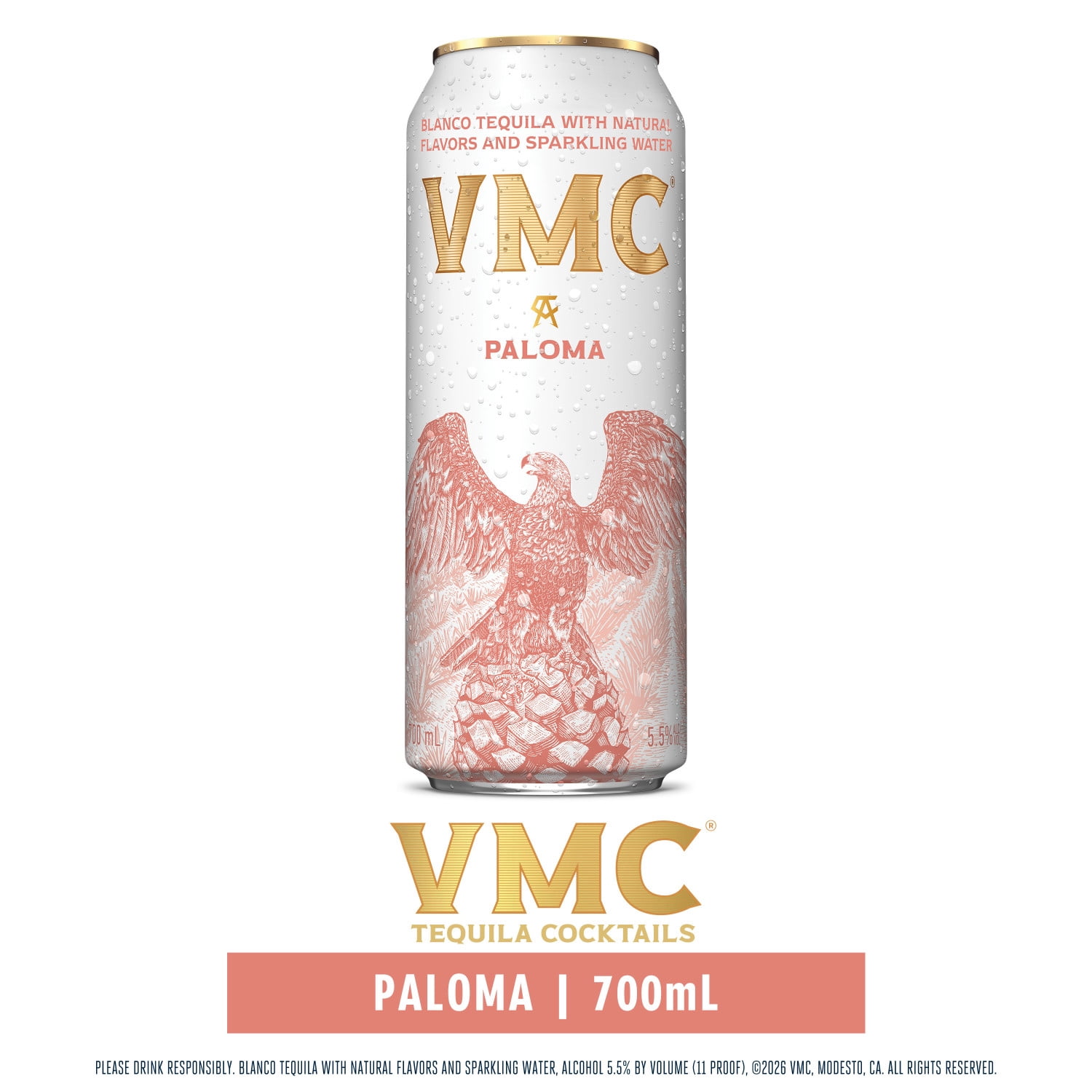 VMC Paloma Tequila Cocktail, 700ml Can, 5.5% ABV