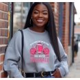 thumbnail image 3 of In October We Wear Pink Sweatshirt, Breast Cancer Awareness Shirt, Football, Pink Football **25% off at checkout until 9/30 Code: VIRGO, 3 of 5
