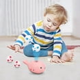 thumbnail image 3 of OAVQHLG3B Cat Toy Ball, Floating Ball Cat Toy, Whale-Shaped Floating Cat Toys, Interactive Cat Toys Balls Electric Moving Balls Soccer Toys for Indoor Cats, 3 of 5