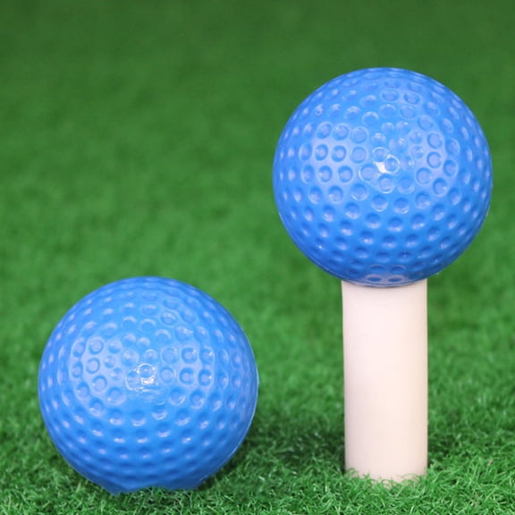 Luxshiny Colored Practice 30Pcs Round Plastic for Indoor Golfing and 1.6in