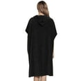 thumbnail image 7 of Penkiiy Changing Towel Robe, Absorbent Hooded Surf Poncho Quick-Dry Blanket Towels with Front Pocket for Swiming Surfing Aquatics Free Size Black, 7 of 7