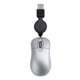 thumbnail image 1 of Worallymy - Mini ratón retráctil con cable USB, ergonómico, para oficina, ordenador, portátil, gaming, 1 of 3
