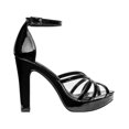 thumbnail image 3 of Sandalia con Tacón Exterior Sintético Color Negro RBCOLLECTION 116666, 3 of 4